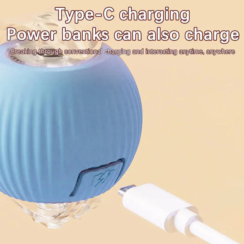 Pelota Inteligente Recargable para Gato