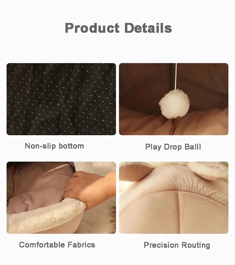 Cama Casa para Gatos en Diferentes Modelos