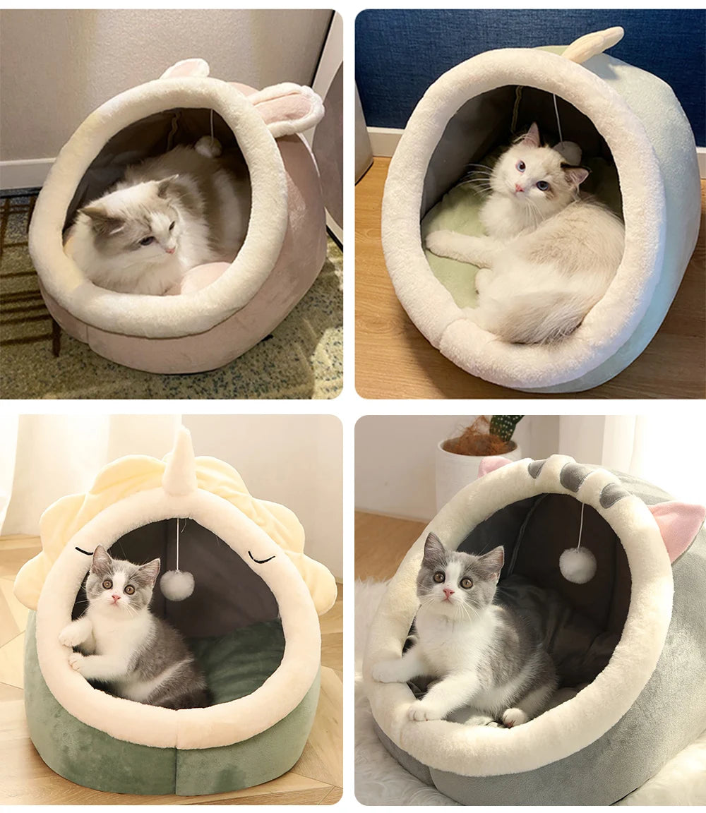 Cama Casa para Gatos en Diferentes Modelos