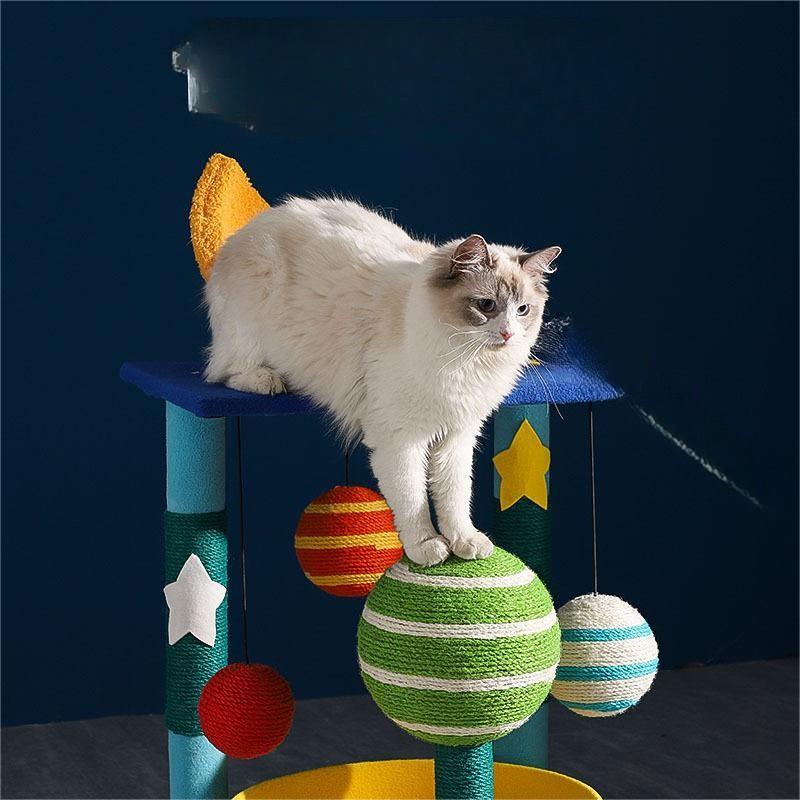 Árbol de Aventura Estrellado para Gato
