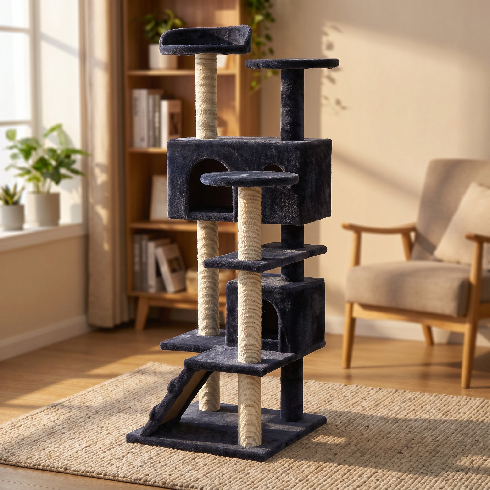 Árbol para Gato azul de 134cms