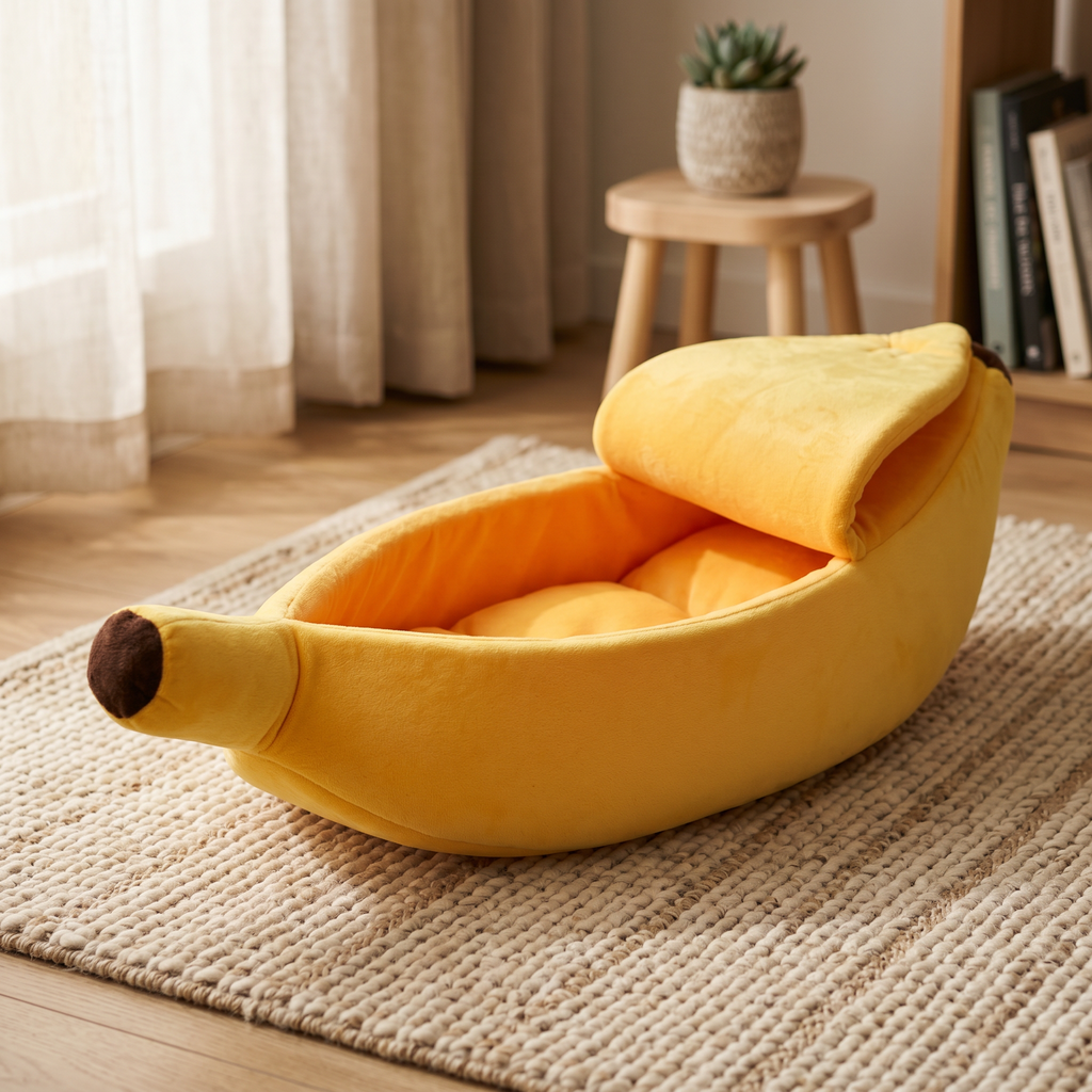 Cama Banana para Gato