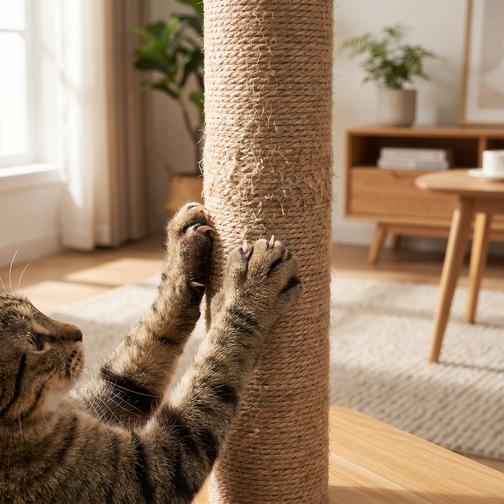Árbol Rascador Deco para Gato de 138 cms