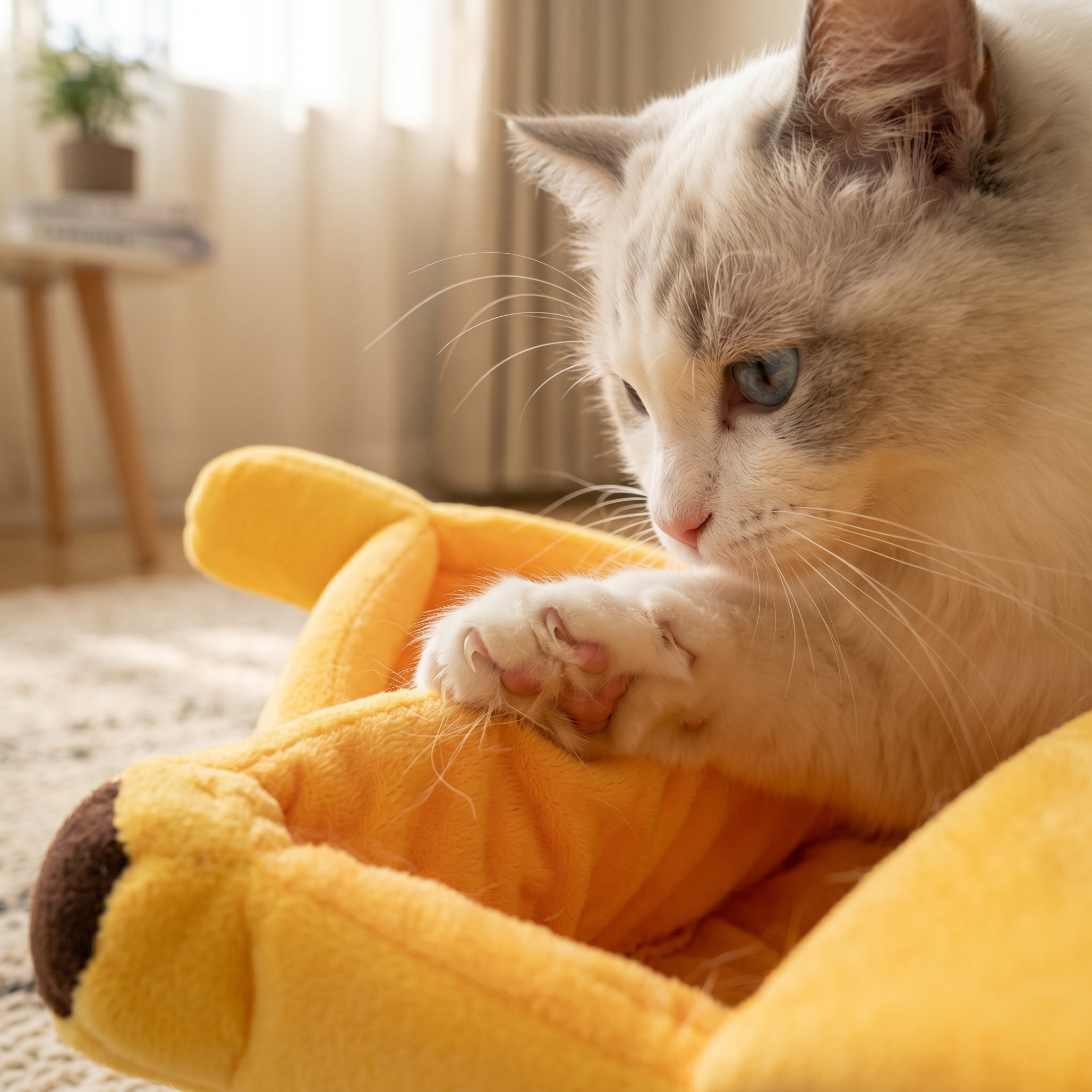 Cama Banana para Gato
